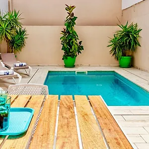  Сasa de vacaciones Casa Mediterránea Con Piscina Privada En